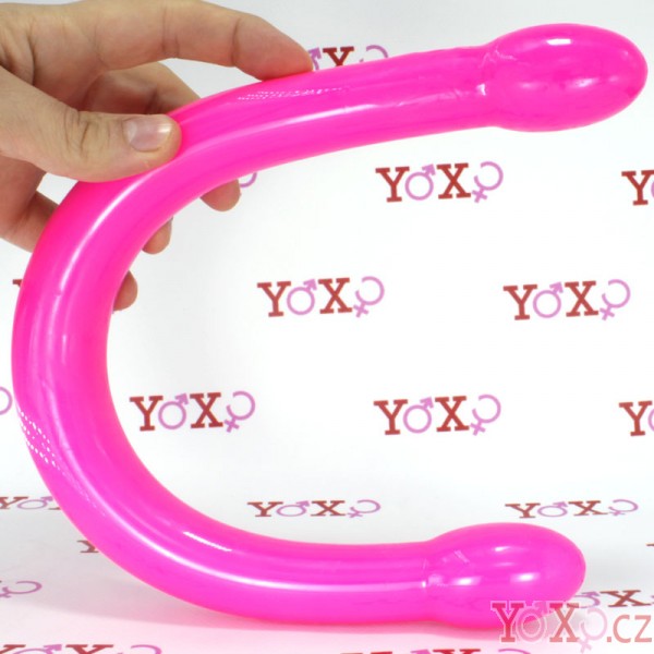 Dvojit Dildo Z Ist Ho Flexibiln Ho Silikonu Pro Eny X Cm