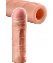 Návlek na penis MEGA 1 přidá vašemu penisu + 2,5 cm na delku a průměr +2 cm. 