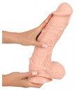 Ultra realistické dildo Giant skin z řady RealisTixXx 32 x 7,3 cm.