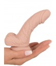 Ultra realistické silikonové dildo s přísavkou 14,5 x 3,3 cm.