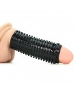 Návlek na penis s odkrytým žaludem X-TENSION s reliéfy pro dokonalu stimulací.