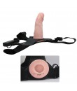 Nositelný vibrační strap-on s regulátorem rychlosti 15,5 x 4,2 cm.