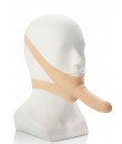 Strap-On dildo nositelné na ústech 14 X 3,5 cm. Skin