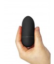 Černé vícerychlostní vibrační vajíčko 8 x 3,5 cm.