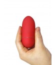 Červené vícerychlostní vibrační vajíčko 8 x 3,5 cm.