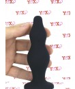 Willendorf - Progresivní anální kolík pro extra stimulaci análu 12 x 4 cm. 