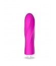 Trimy - Mini Vibrator se silikonovým spirálovým pláštěm 10 x 2,4 cm.
