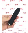 Bilie - Mini Bullet Vibrator se stimulujícím silikonovým pláštěm 10 x 2,5 cm.