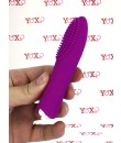 Dott - Mini Vibrator se stimulujícím silikonovým pláštěm 12 x 3 cm. 