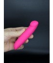 Vibrátor Mini pro bod-G růžový 12,7 x 2,6 cm.