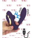 Vibrátor bodu - G 2 v 1 a silikonový Satisfyer klitorisu 13,5 x 3,5 cm.