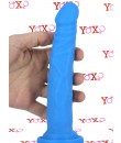 Realistické měkké dildo Happy 19 x 3,5 cm.