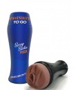 Ultra realistický masturbátor ve tvaru vagíny Sexy Sista pro muže z pravé kůže 21 x 3 cm.