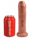 King Cock Uncut | Realistické dildo s pohyblivou předkožkou