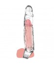 Prodlužovací návlek na penis, L 19 x 3,5 cm.