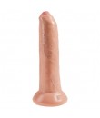 KING COCK 9 - Ultra realistické dildo s předkožkou 23 x 4,5 cm, - Vysoce kvalitní vyrobeno v USA.