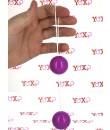 2 Vaginální nebo anální venušiny kuličky gejši 3,5 cm.