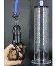 Exkluzivní průhledná vakuová pumpa na penis 24 X 5 cm.