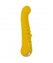 Vibrátor na G-bod Super Strong žlutý 20 × 4,2 cm.