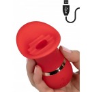 Stimulátor vagíny a klitorisu Francouzský polibek pro ženy 9 x 5 cm.