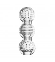 Hannx3 Ultimate pokročilý manuální masturbátor 14,5 x 5 cm.