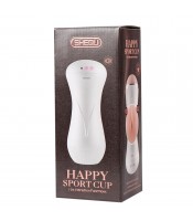 SHEQU Happy Sport USB vibrační masturbátor