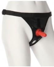 Postroj unisex Strap-On se systémem Vac-U-Lock.