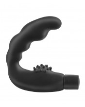 Vibrační stimulátor prostaty pro muže v prémiovém silikonu 9 x 4 cm.