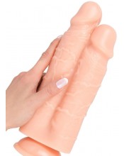 Dvojité ultra realistické dildo z řady RealisTixXx 26 x 8,9 cm.