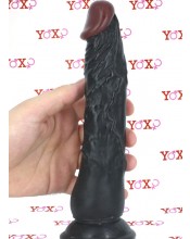 Ultra realistické dildo s výrazným žaludem a žilkami 21 X 4,5 Cm.