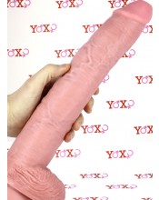 KING COCK - ultra realistické dildo 14 XL 37,5 X 6,3 cm, - vysoce kvalitní vyrobeno v USA.