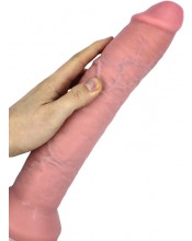 KING COCK 13 - ultra realistické dildo GIGANT XL 33 x 7 cm, - Vysoce kvalitní vyrobený v USA.