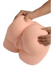 Moří – zadek ve stylu pejska ve skutečné velikosti, měkký flexibilní mastrurbátor vagína a anální otvor.
