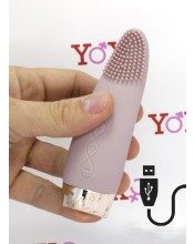Silikonový stimulátor klitorisu s ultra stimulujícími 10 rychlostními štětinami.