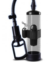 PSX06 - Ruční pumpa Penis Developers s vibracemi 22 x 6 cm.