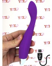 Ten - Silikonový G-Spot Vibrator 18 x 2,5 cm.