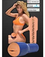 Masturbátor ve tvaru úst pro muže Shona River 26 x 8,5 cm.