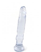 Anální průhledné Jelly dildo 15 x 2,5 cm.