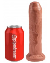 King Cock Uncut | Realistické dildo s pohyblivou předkožkou
