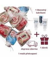 Výhodný set: Dvojitá stimulace – akce s dárkem, lubrikantem a dopravou zdarma