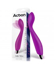 Ten - Silikonový G-Spot Vibrator 18 x 2,5 cm.