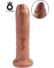 KING COCK 7 - Ultra realistické dildo s předkožkou 20 x 4,5 cm, - Vysoce kvalitní vyrobeno v USA.