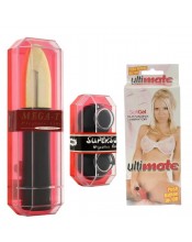Intimní Trio Set – zlatý vibrátor, venušiny kuličky a stimulátor + bonus.