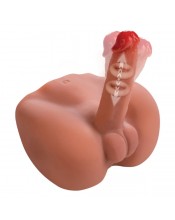 Automatický realistický masturbátor s vibracemi, pulzací Rough Rider Idol 2,7 kg.