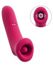 Oral Fun Vibrator klitorální stimulátor se sáním a vibračním jazýčkem