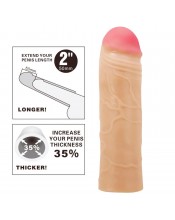 PRETTYLOVE Extended Penis Sleeve 2" Chane prodlužující návlek na penis 2" + 5 cm