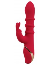 Rabbit Vibrator králíčkový vibrátor  se 3 rotačními kroužky