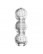Hannx3 Ultimate – pokročilý manuální masturbátor 14,5 × 5 cm.