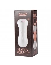 SHEQU Happy Sport USB vibrační masturbátor