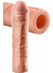 Návlek na penis MEGA 3 přidá vašemu penisu +7,5 cm na delku a průměr +2 cm.